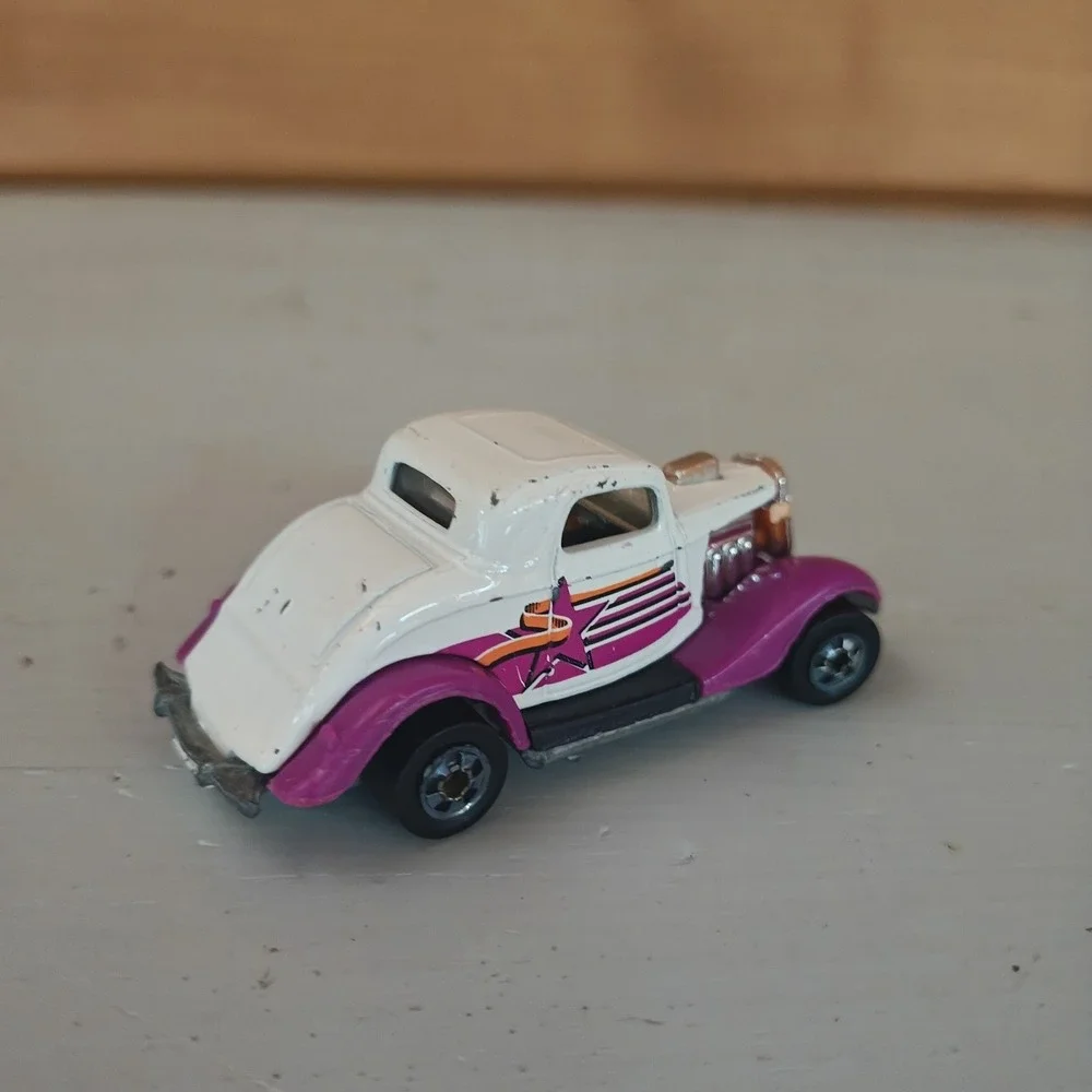 Hot Wheels '34 Ford Coupe Roadster Rare Color 1979 Vintage 70s Purple